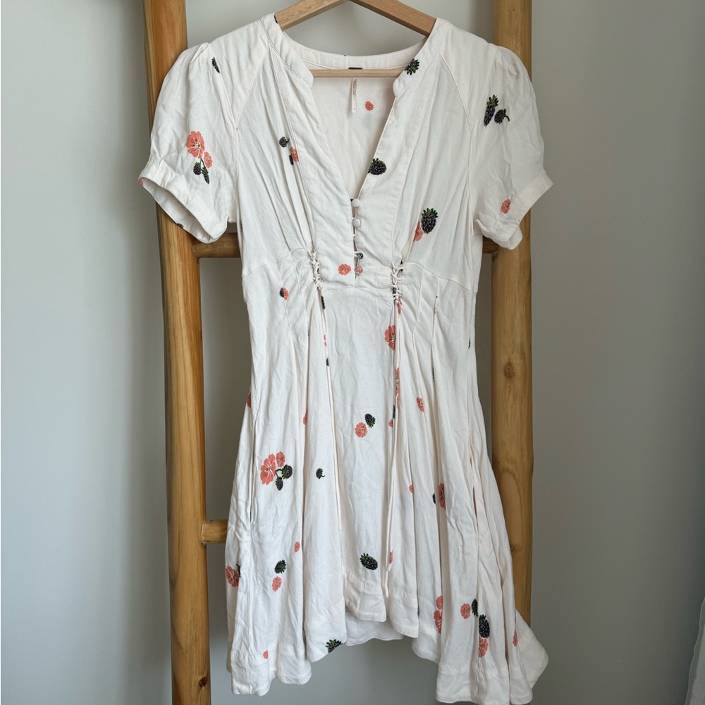 Free people milkmaid mini dress